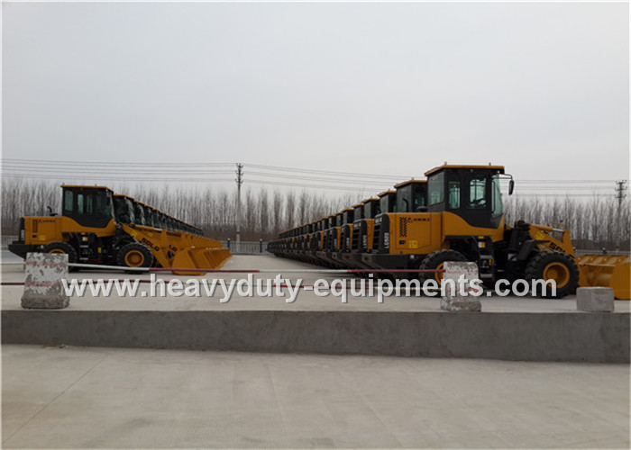 High End SDLG Wheel Loader LG918 Yuchai Engine 1800Kg Rated Load