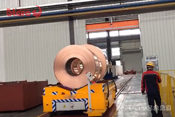 40t Rail Transfer Trolley Powered By Drum 380v