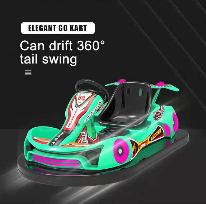 Drift Go Kart Electric Bumper Cars For Children CE Certificate