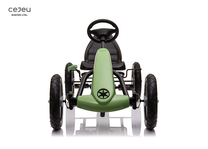 Inflatable Wheels Kids Go Karts 113*64*62CM Pedal Powered Go Kart 4km/H