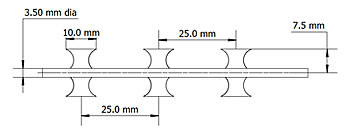 Razor Wire Flat Wrap