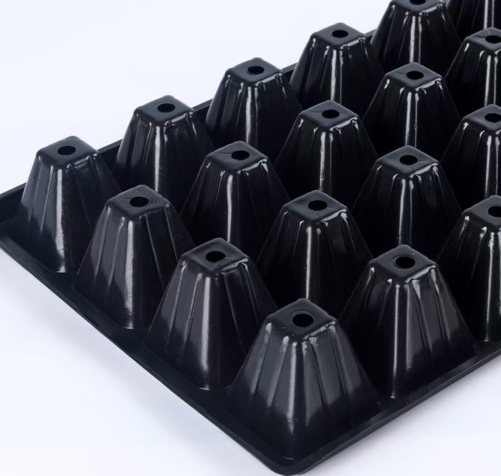 Rectangular Nursery Seedling Tray PS Plastic 32 Cell Seed Starter Tray