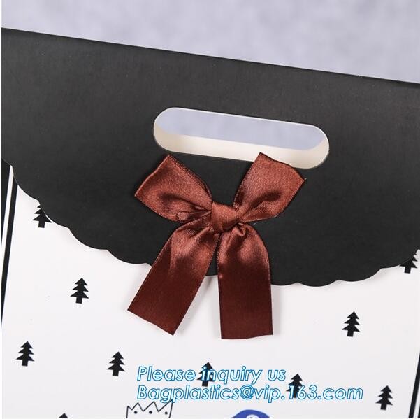 Luxury Paper Gift Carrier Shopping Bag Party Bag with Handles,printed paper carrier bag for apparel shopping bag, bageas
