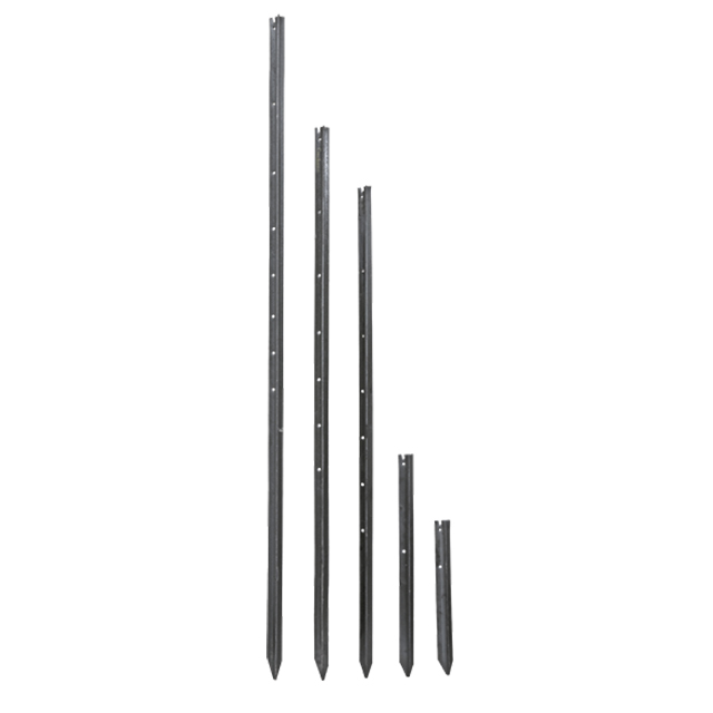 1000mm Y Shaped Fence Post Black Painted Steel