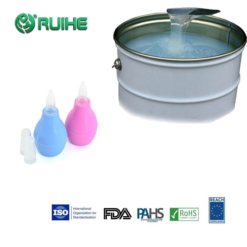 Hardness Food Grade Liquid Silicone Rubber 1000-100000 Cps Rubberized LSR Silicone Baby Teats