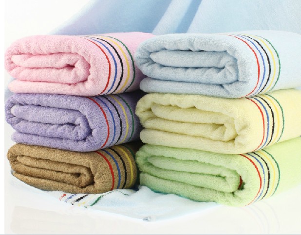 anti-bacterial organic bamboo towel, 70cm*140cm,Quick-Dry,Moisture Absorption and Ventilation Bamboo Fiber Bath Towel