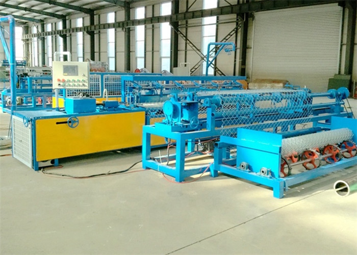 120MM Semi Automatic Chain Link Fencing Machine