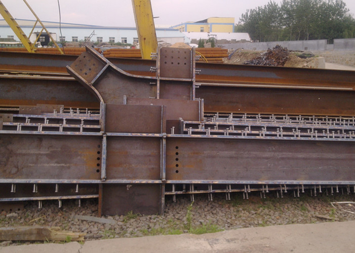 Commercial Building Structural Steel Beams Weld Q235b / Q345b Heavy Type