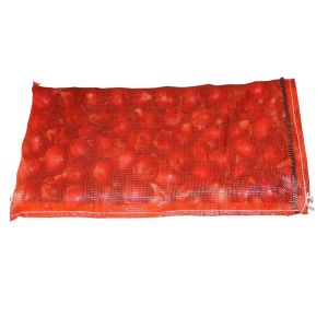 Packing Onions PP/PP PE Leno Mesh Bag 5kg To 25kg For Vegetable Net Bag