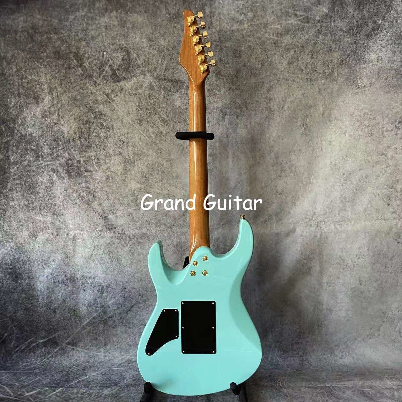 Custom 6 strings suhr style roasted neck locking tuner stainless frets electric guitar