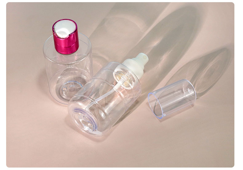 30ml 50ml 100ml PET Spray Bottle Luxury Glass Refillable Perfume Bottle With Wooden Cap