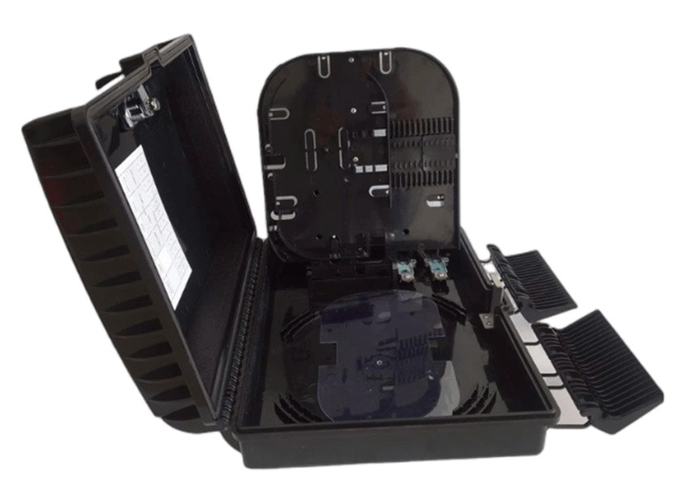 16Port Fiber Optic Terminal Box SC/LC/ST/FC LGX PLC SM/MM Wall-Mount