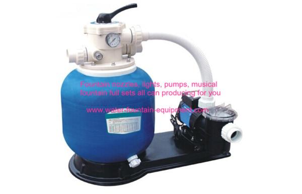 28 Inch Fiberglass Swimming Pool Sand Filters With Pump Set Filtration System