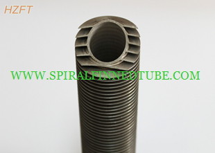 Fertilizer Industry Steel Welded Finned Tube for Heat Exchangers with 316L / Titanium
