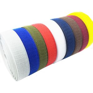  polyester fabric hook Loop tape for garment accessories magic Straps magic fastener tape Manufactures