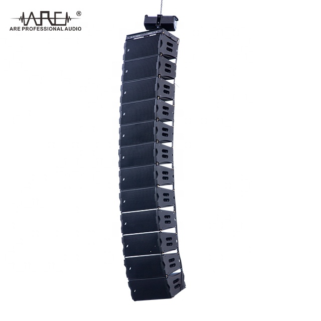ARE AUDIO dual 12 inch outdoor line array compact and powerful line array speaker for outdoor events