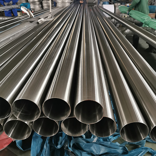 304 Mirror Polished Stainless Steel Pipe DIN EN Seamless Stainless Steel Tube