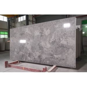 Roof Slates Polished Artificial Quartz Stone Table Tops 2400MM 3200mm Length