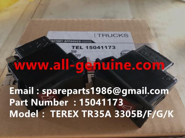 TEREX 15041173 SWITCH MINING QUARRY NHL RIGID DUMP TRUCK TR35 TR50 TR60 TR100