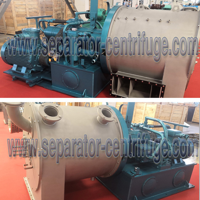 Industry 2 Stage Pusher Centrifuge Machine Mineral Salt / Sea Salt Separator