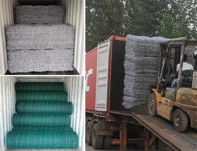 Zinc Coated Gabion Box  Channel Lining River Banks Gabion Wire Baskets 2
