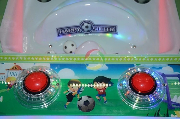 Ball Shooting Happy Baby Football Soccer Game Machine Coin Operated For Children