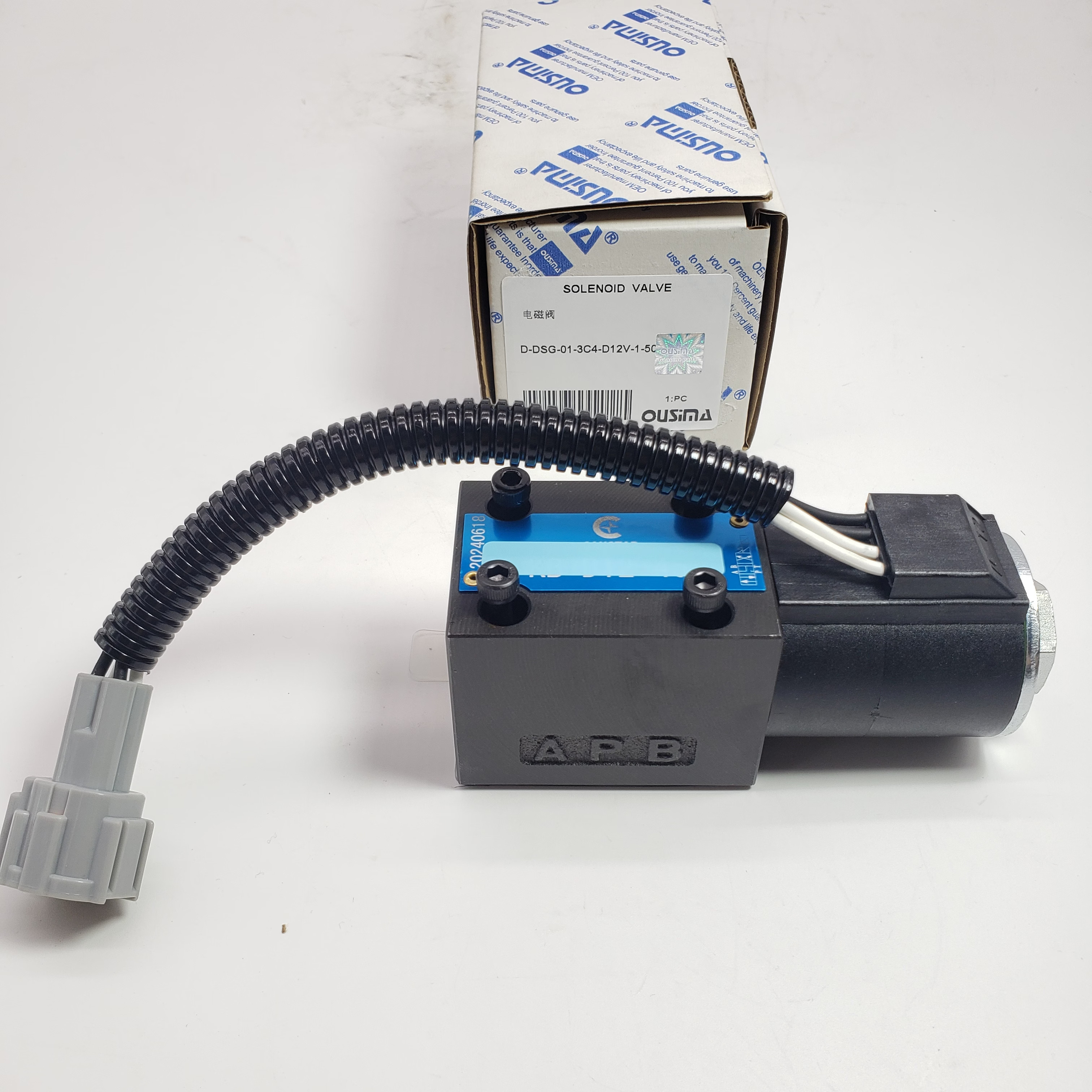 Hydraulic Solenoid Valve D-DSG-01-3C4-D12V-1-5C For YUKEN