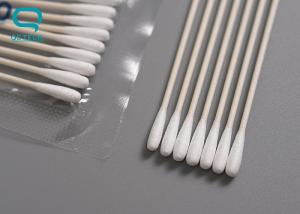  Cleanroom Surgical Cotton Swabs , Dust Free Swabs Ployurethane Sponge Material Manufactures