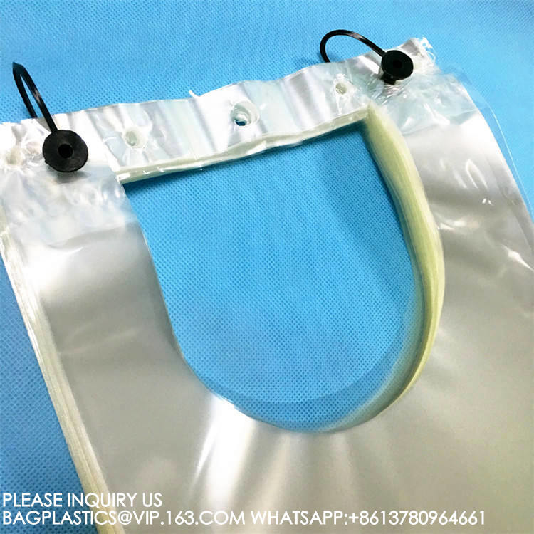 Manufacture Eco-Friendly Cellophane Vegetable Bags Customize Logo Lettuce Packaging Bag