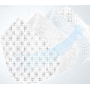 Antibacterial KN95 Face Mask , Anti Pollution Face Mask Folding Thinsection