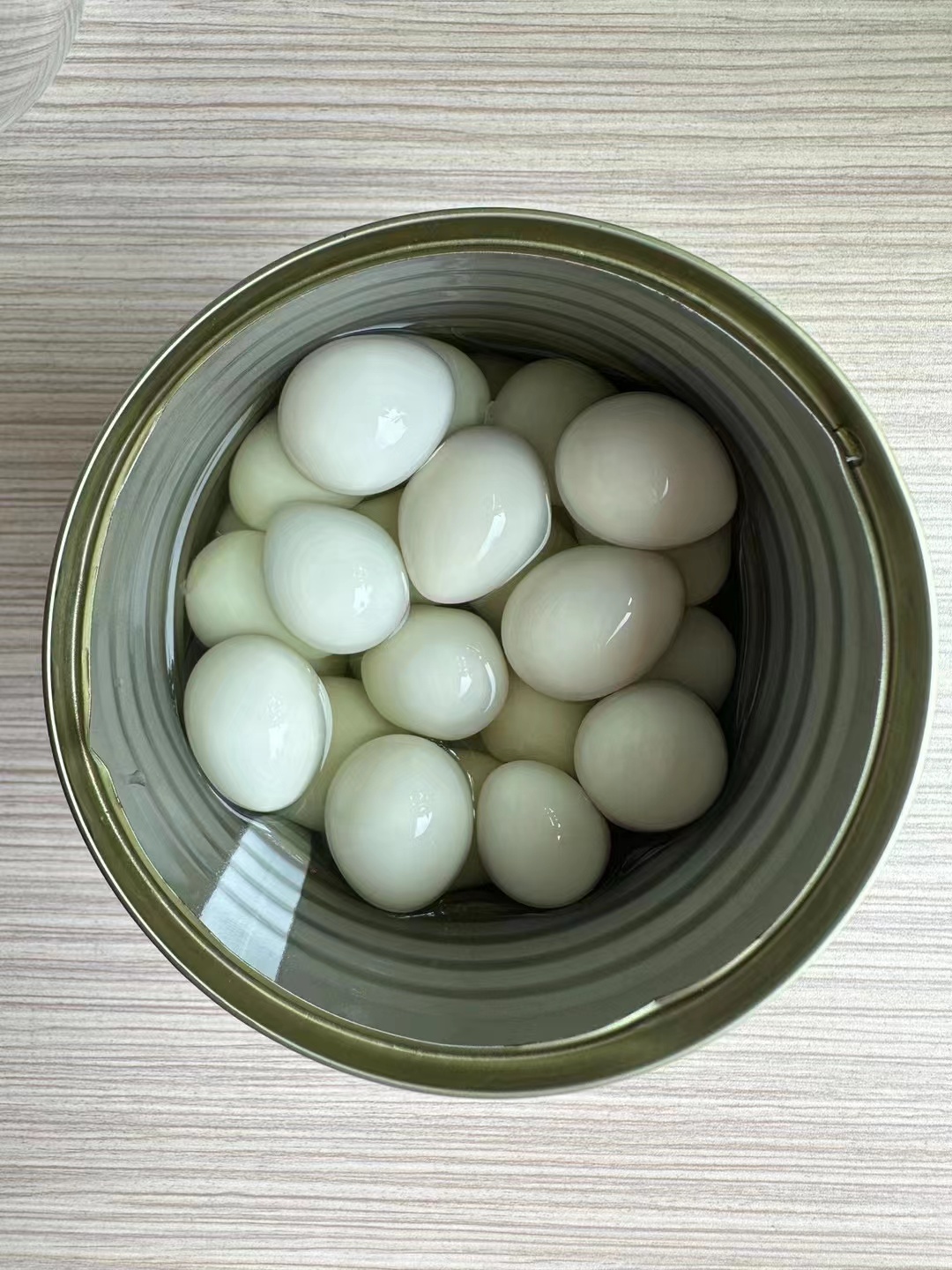 425g Cooked Canned Quail Eggs for Customer Requirements from SHANDONG