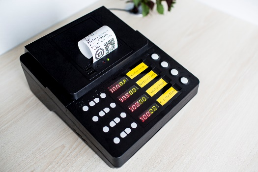 Multifunction wireless queue management ticket printer customer flow queue system