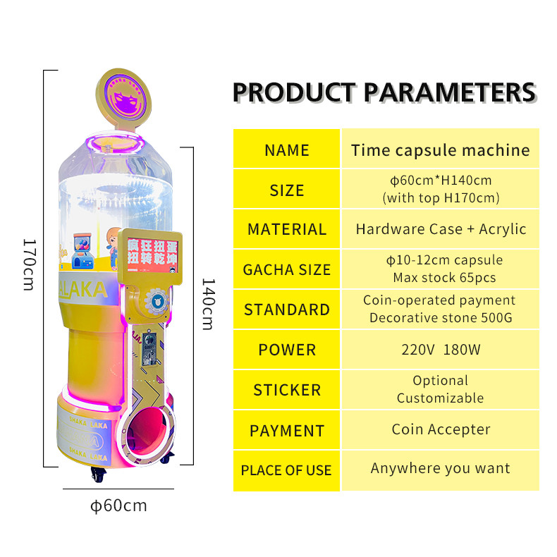 Professional Factory New Arrive Kids Amusement equipment Super Mail automatic gashapon machine vending toy capsule machi