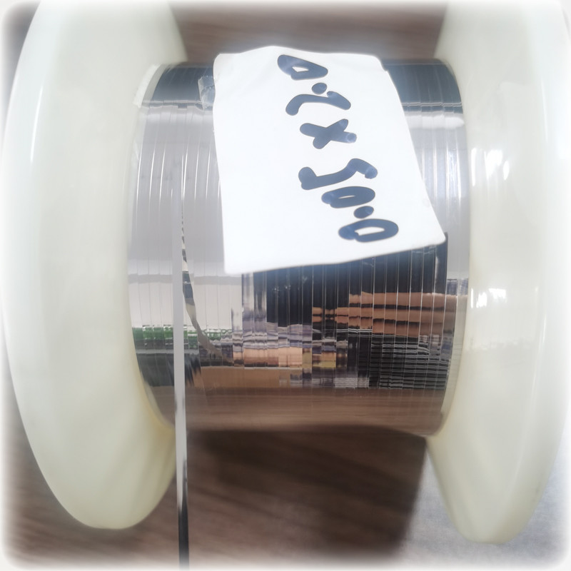 Silver Annealed Copper Flat Wire Coated Soft ASTM B196