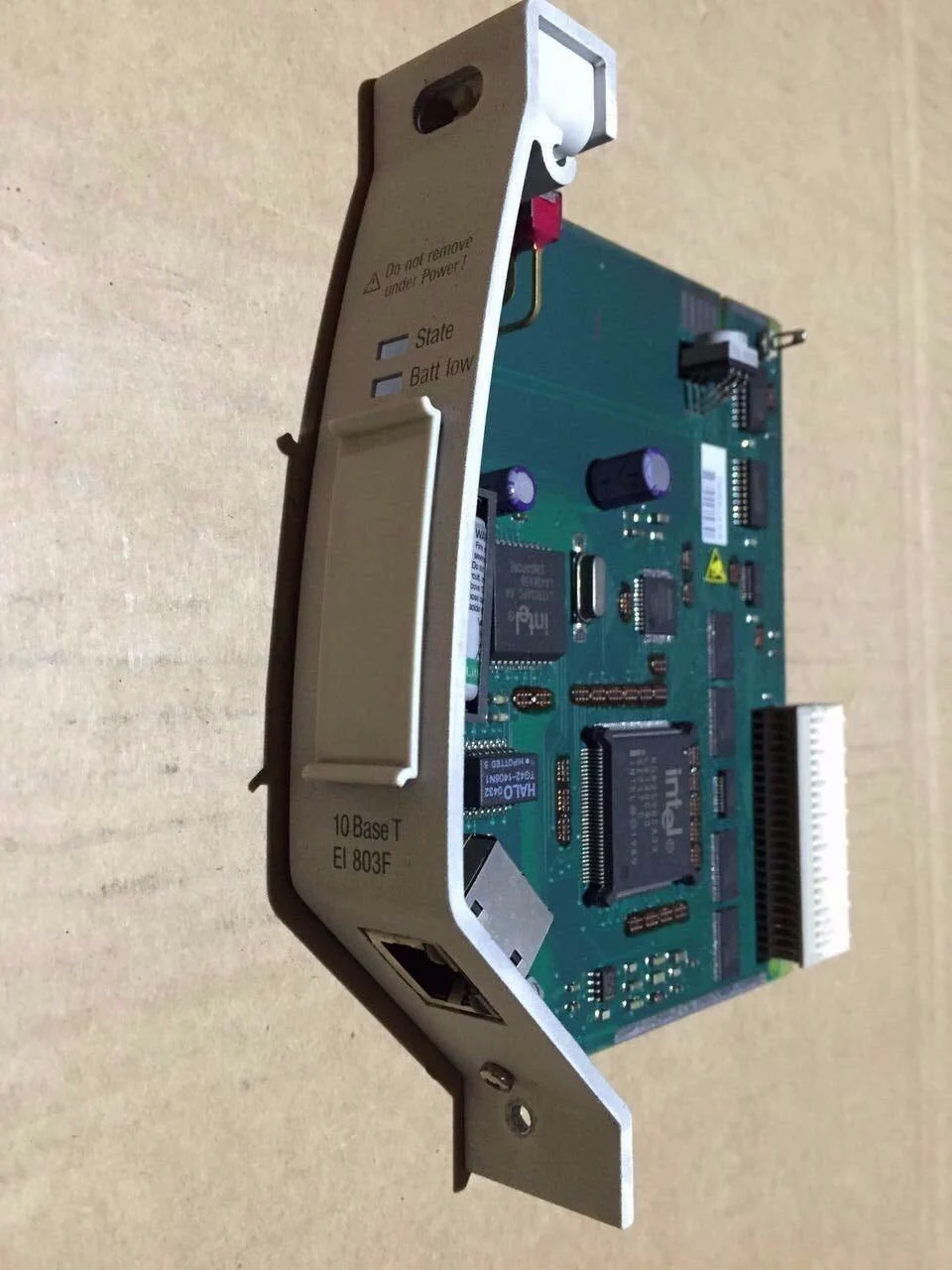 China ABB EI 803F Ethernet Module 10BaseT/100BaseTX Hot-Swappable with 1-Year Warranty on sale