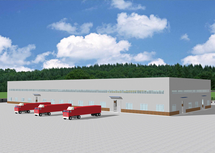 Industrial Portal Frame Steel Structure Workshop Prefab Metal Building