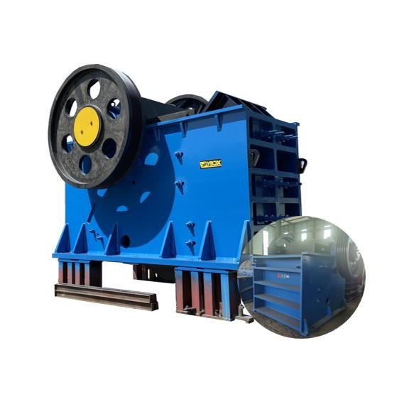 Smooth Operation Jaw Rock Crusher Hard Rock Breaking Machine ISO9001 Rustproof