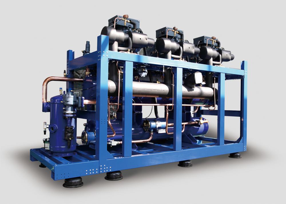 Automatic Cold Room Condensing Unit Copeland Screw Compressor Racks
