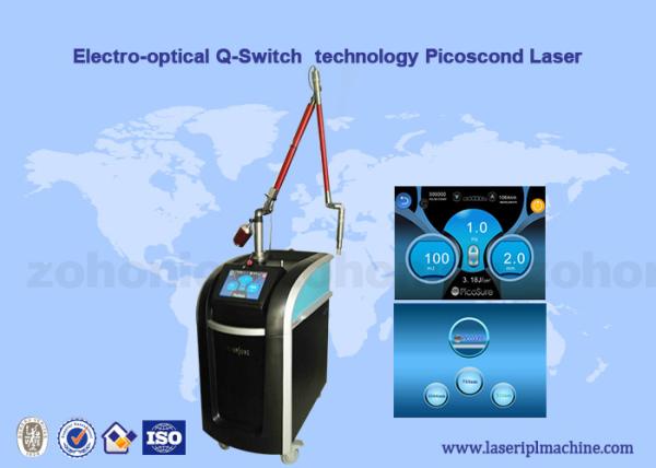 Professional Multifunction picosecond 755nm Laser tattoo acne scar removal