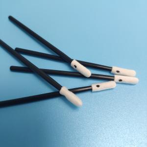 China OEM Lint Free 70mm Foam Tipped Cleaning Swabs With PP Handle on sale