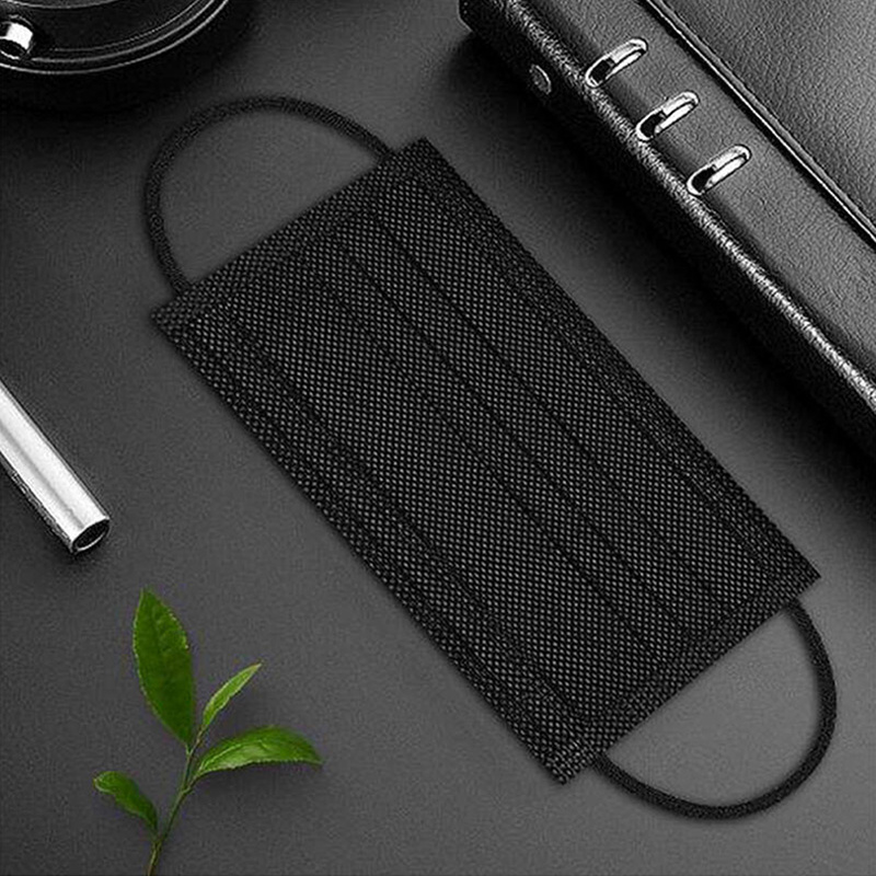 Manufacturer mask supplier Disposable 3 layers color black face mask EN14683 medical surgical face mask