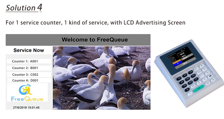 high-quality wireless Queue Management number calling System