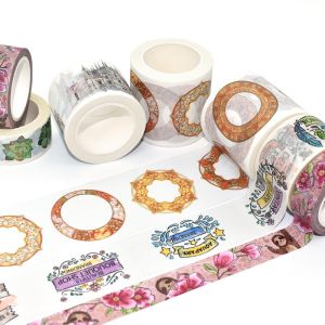 China Custom Printed Decoration Waterproof Masking Washi Tape on sale