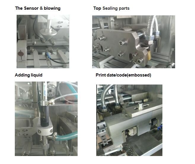 Safe Automatic Facial Mask Making Machine , Mask Filling And Sealing Machine