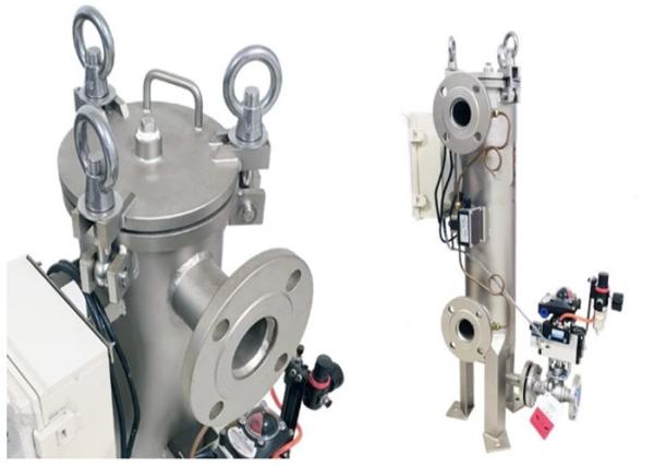 SS304/316 High Pressure Filter Housing Automatic Self Cleaning Back Wash Filter