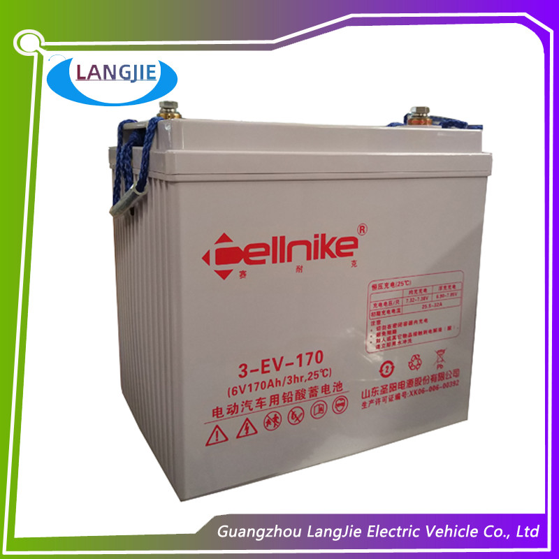 6V 170AH Wide Temperature Range Dry Battery For Club Car Custom Parts