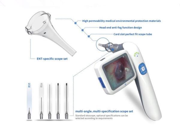 3 Inch Monitor Handheld Digital Video Otoscope ENT Camera USB Otoscope Camera