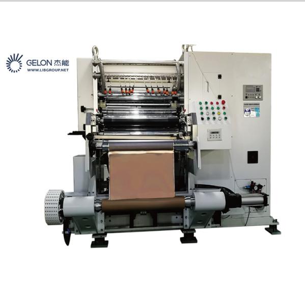 Lithium Ion Batteries Automatic Slitting Machine For 18650 21700 Battery