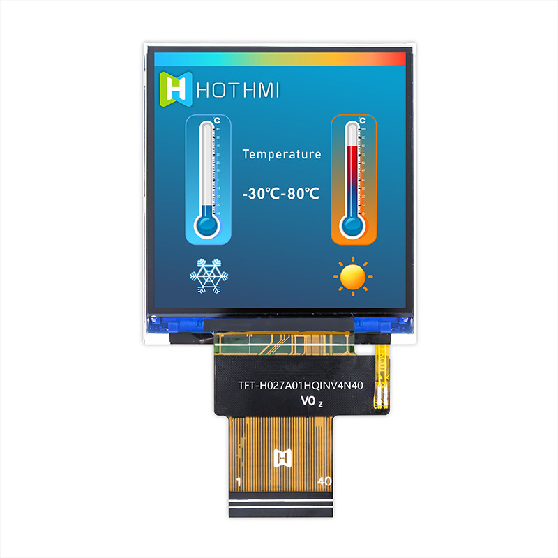 2.7 Inch IPS 320x320 Readable Sunlight TFT Display Panel MCU For Industrial Control
