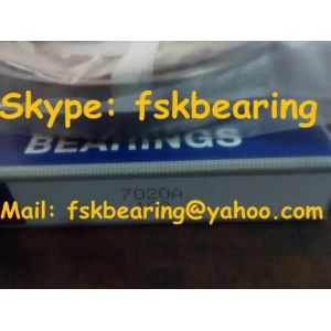 Universal Matching NSK Angular Contact Ball Bearing P5 / P4 , 7020A